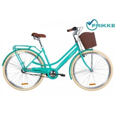 Велосипед 28 Dorozhnik COMFORT FEMALE планет. 19,5 бирюзовый 2021 