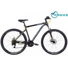  Велосипед 29 Discovery TREK AM DD 19 чорно-жовтий 2022