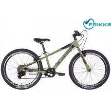 Велосипед 24 Discovery Qube Vbr 11,5 серо-бирюзовый 2022 