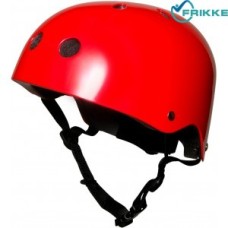 Шлем детский Kiddimoto красный металлик S