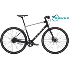 Велосипед 28 Marin PRESIDIO 3 XL 2022 чорно-сріблясто-жовтий