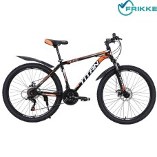 Велосипед 26 Energy 2021 17 черно-оранжево-белый